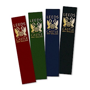 Leeds Castle Leather Bookmark Thumbnail