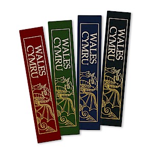 Wales Cymru Leather Bookmark Thumbnail