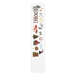 Colour bonded leather bookmark The Alnwick Gardens Lilidorei Thumbnail