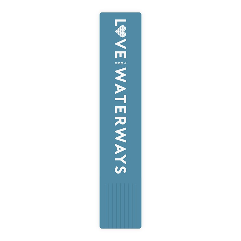 Colour bonded leather bookmark Inland Waterways