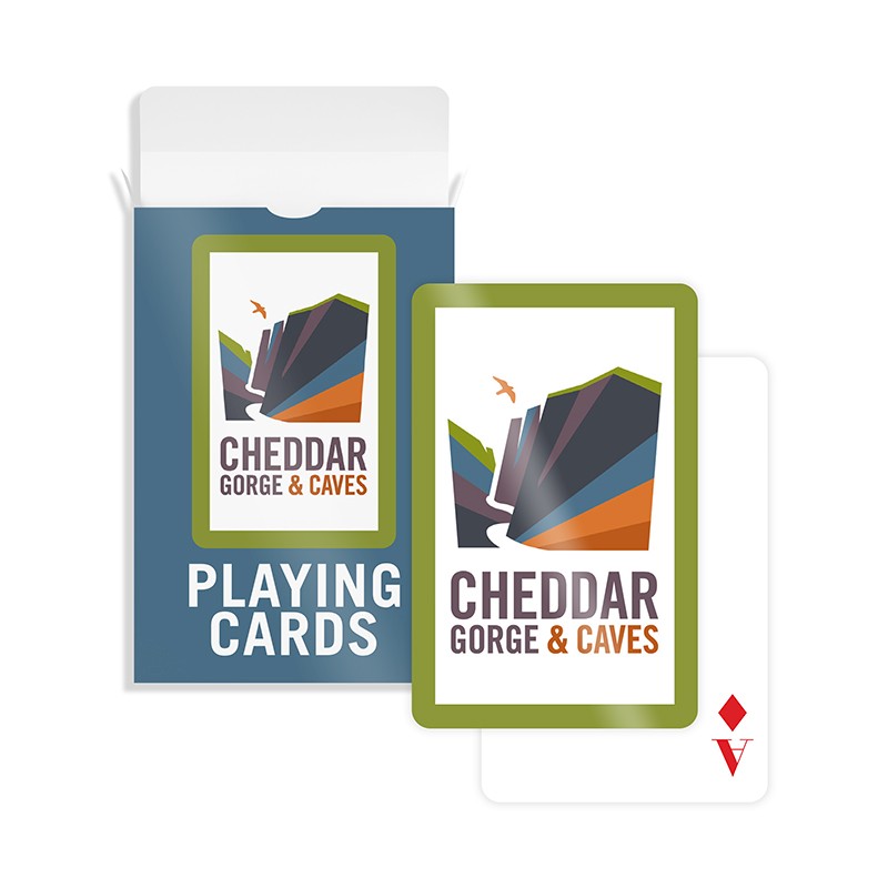 Playing Cards in Printed Card Box