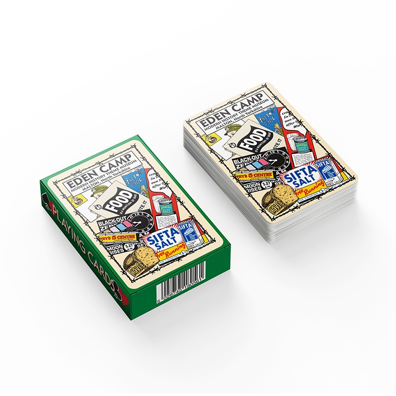 Playing Cards in Printed Box eden camp