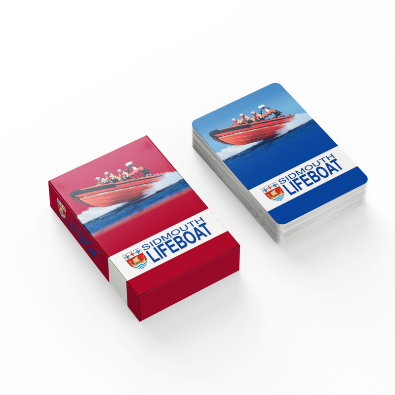 Playing Cards in Printed Card Box