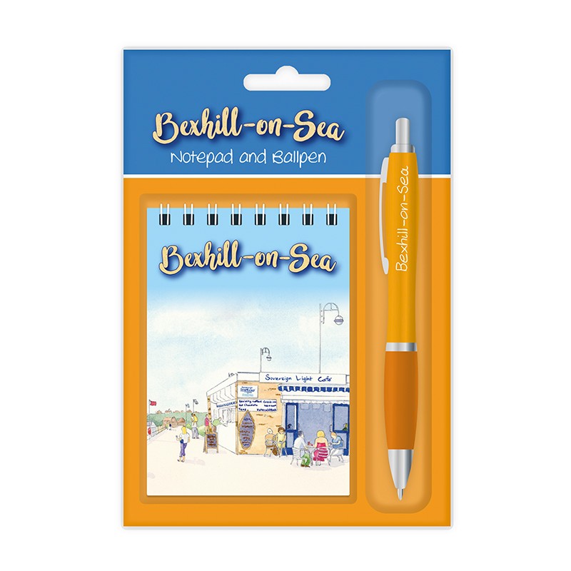 Notepad and Custom Pen Set Bexhill on Sea