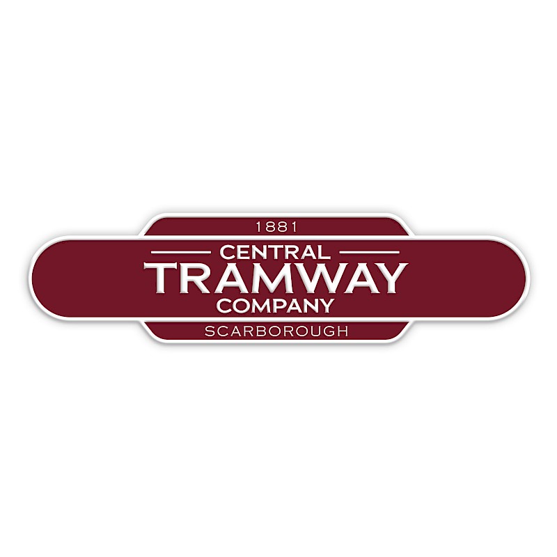 Central Tramway Company Metal Railway Magnet