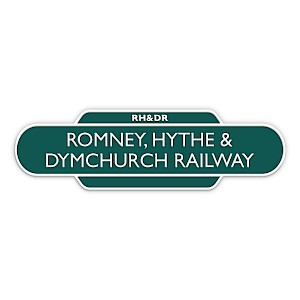 RH&DR Metal Railway Sign Magnet Thumbnail