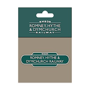 RH&DR Metal Railway Sign Magnet on Bespoke Backing Card Thumbnail
