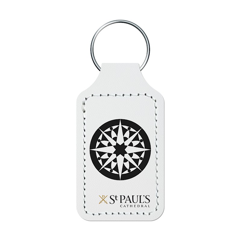 St Pauls Cathedral leather keyring