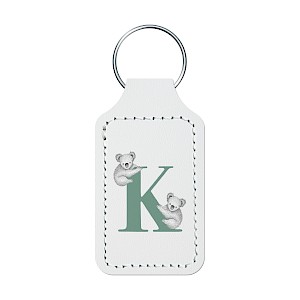 Claire Wolford Koala K leather keyring Thumbnail