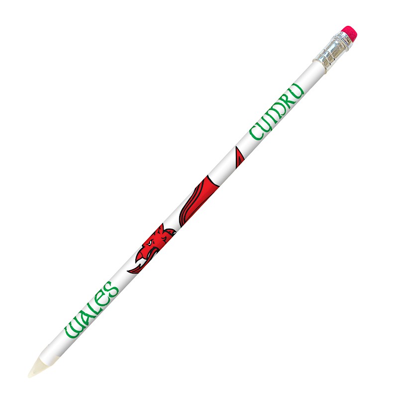 Welsh flag giant pencil