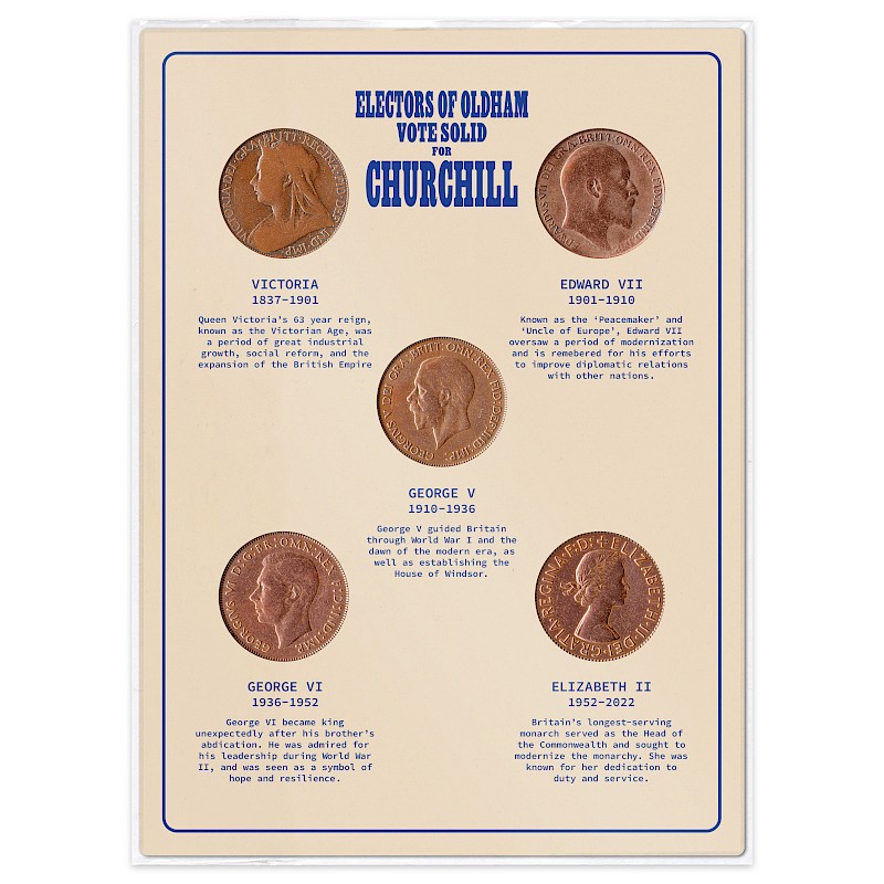 MDF Five Coin Presentation Set