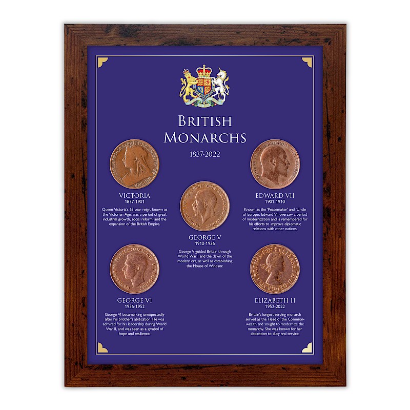 Five Coin Frame Set