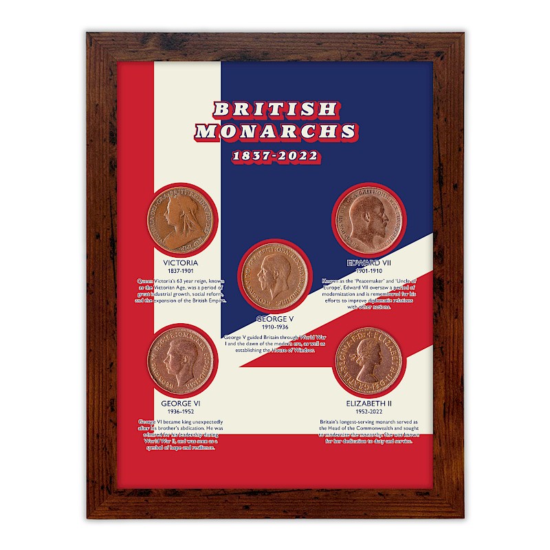 Five Coin Frame Set