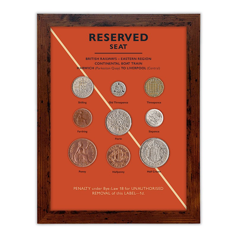 Nine Coin Frame Set
