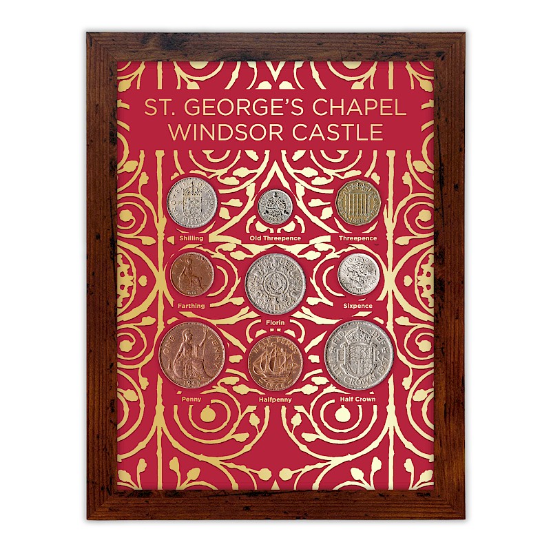 Nine Coin Frame Set