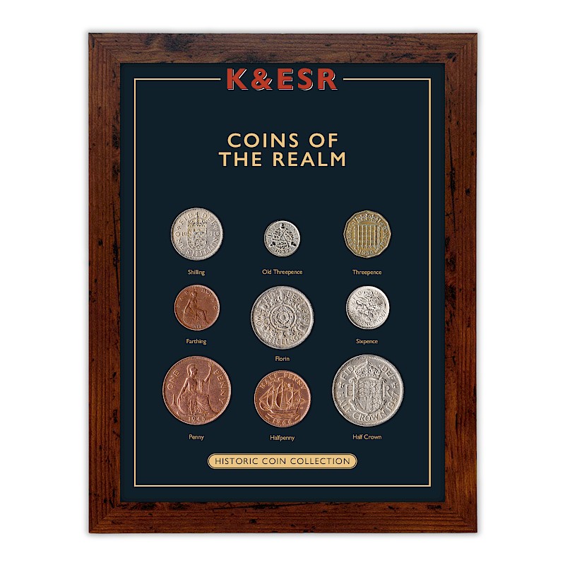 Nine Coin Frame Set