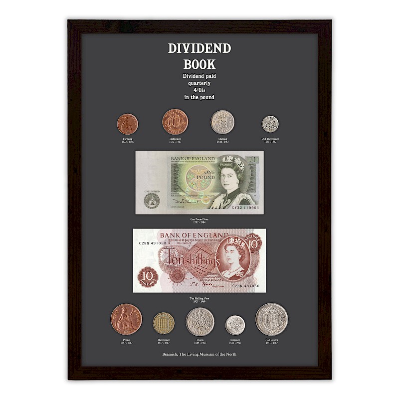 Two Note Nine Coin Frame Set