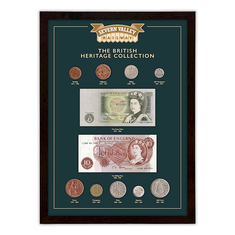 Two Note Nine Coin Frame Set