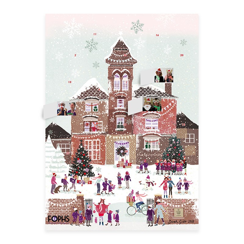 Festive A3 Advent Calendar