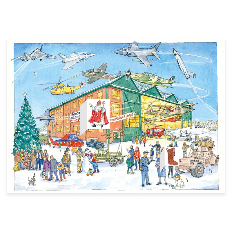 Royal Air Force Season's Greetings A3 Advent Calendar