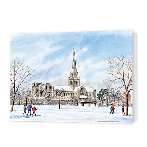 landscape greeting card chichester cathedral Thumbnail