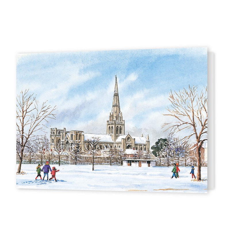 landscape greeting card chichester cathedral