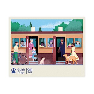 11"x14" Art Print guide dogs Thumbnail